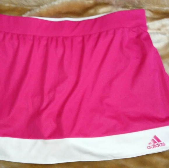 adidas Dresses & Skirts - Adidas Sport Tennis Skirt/Skort sz S Pink White